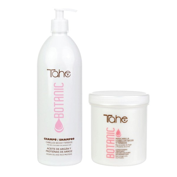 Tahe Botanic Kit - Shampoo 1000ml + Mask 700ml For