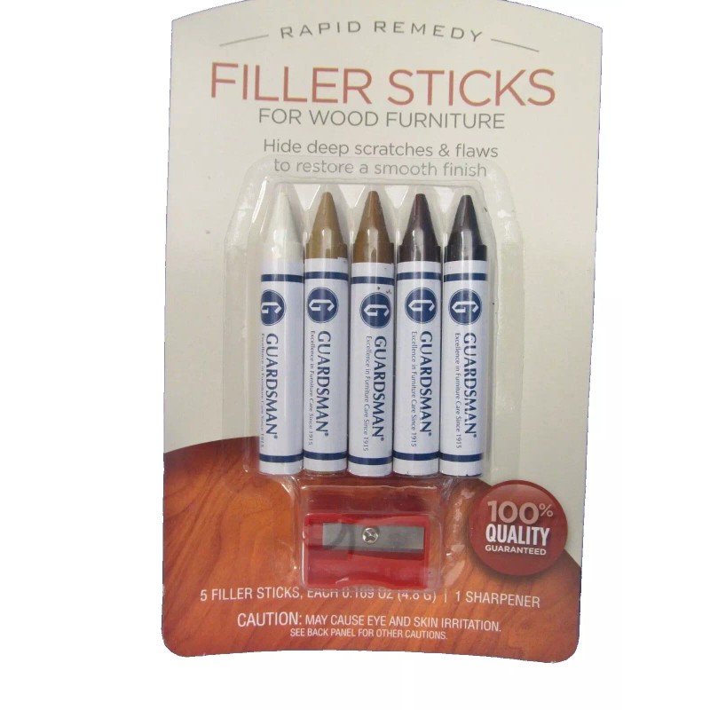 Guardsman Furniture Wood Repair Filler Sticks #500200 5 pack NEW