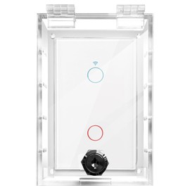 groword Baby Safety Outlet Cover Box, Outlet Covers, Plug Covers for Electrical Outlets, Socket Covers for Outlets Fit 5.9