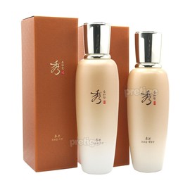Sooryehan Bon Ultra-Moisturizing Skin 160ml + Emulsion 130ml - 2-Piece Set / 수려한 본 초보습 스킨160ml+에멀전130ml -2종구성