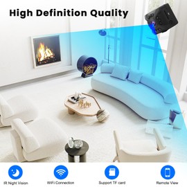 lovmmewlot 2025 Upgraded 1080P Security Camera Wireless Indoor,Home Camera for Pet/Baby,Suitable for Home Offices-17