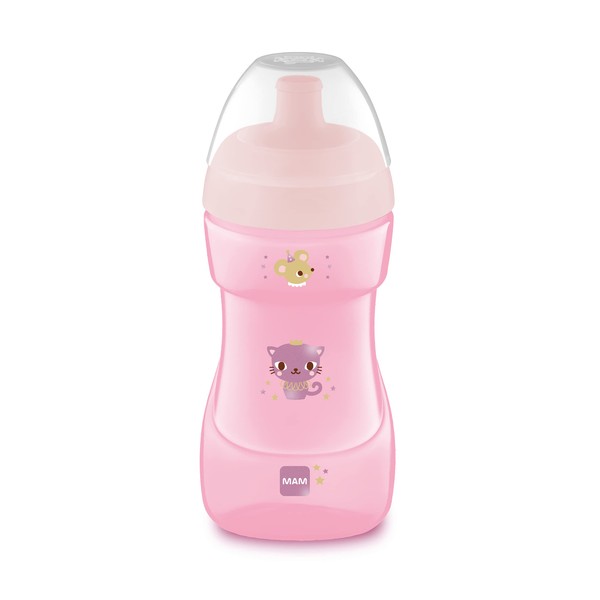 MAM Sports Cup (330 ml), Leak-proof Baby Drinking Cup with