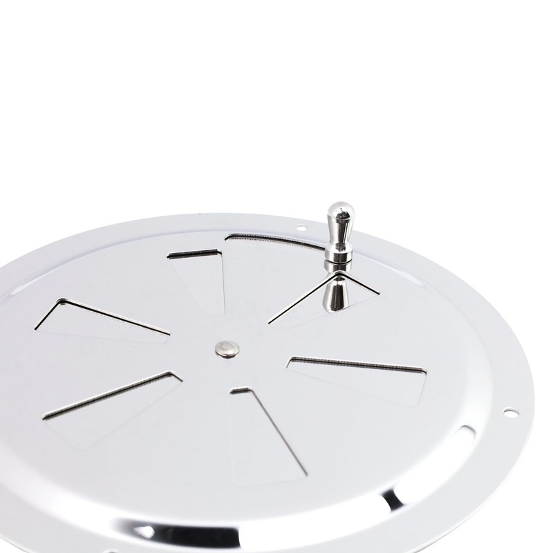 Tsnamay 6 Inch Cabin Ventilation Plate Vent Round Butterfly Air