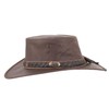 Outbacker Australian leather hat Roo Nomad Traveller made of genuine