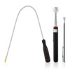 3 Pcs Telescoping Magnetic Pick Up Tool Kit,Extendable Magnetic Pick