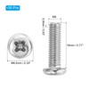 PATIKIL Phillips Pan Head Screws, 30 Pack M5-0.8 x 18mm