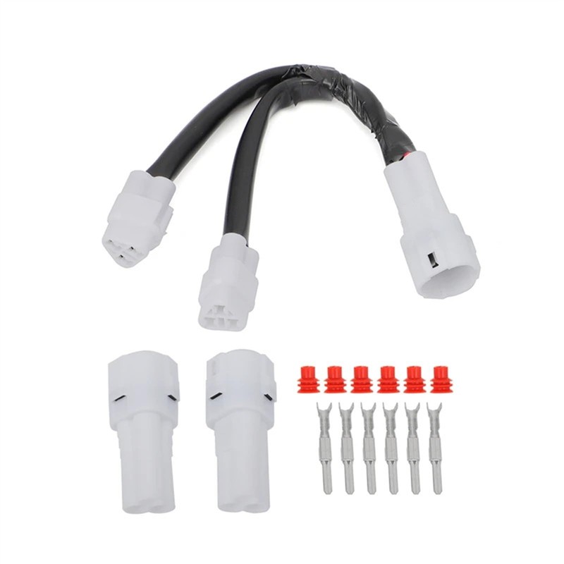 Motorcycle Power Outlet Splitter Kit For 700 Conector for USB