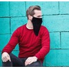 Men Large Beard Mask, Face Mask for Bearded Men, Reusable