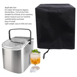 Topiky Ice Maker Cover, 42 x 32 x 38 cm / 16.5 x 12.6 x 15.0 inches, Ice Maker Cover, Waterproof, Dustproof, Ice Machines Dust Cover for Portable Ice Machines