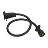 Trailer Extension Cord 7 Way 3ft Double Prong Male Plug