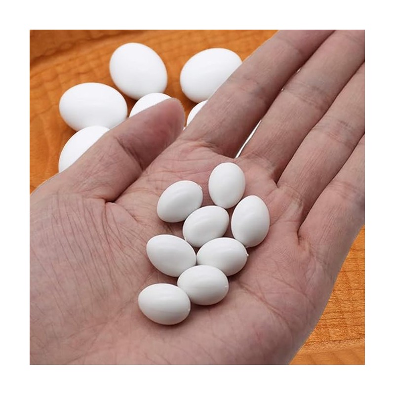 WEZCHUGHAOL 10 Fake Bird Eggs, Pigeons That Have Stopped Laying,