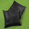 HideNgo Lambskin Leather Pillow Cover - Chair, Bed, Chaise Lounge,
