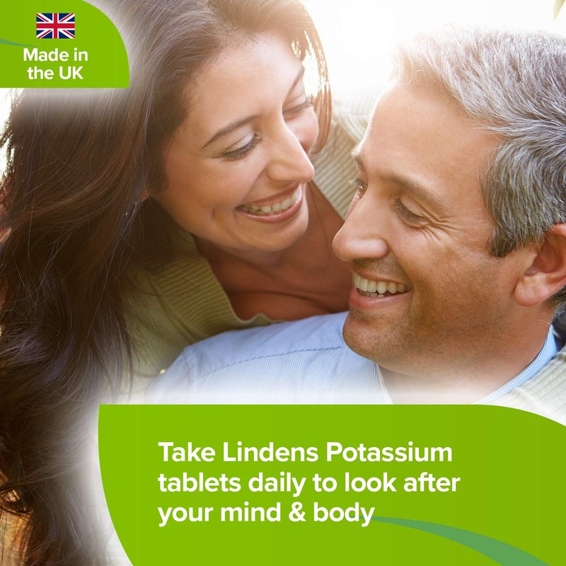 Lindens Potassium 200mg Tablets with 50mg Vitamin C - 100