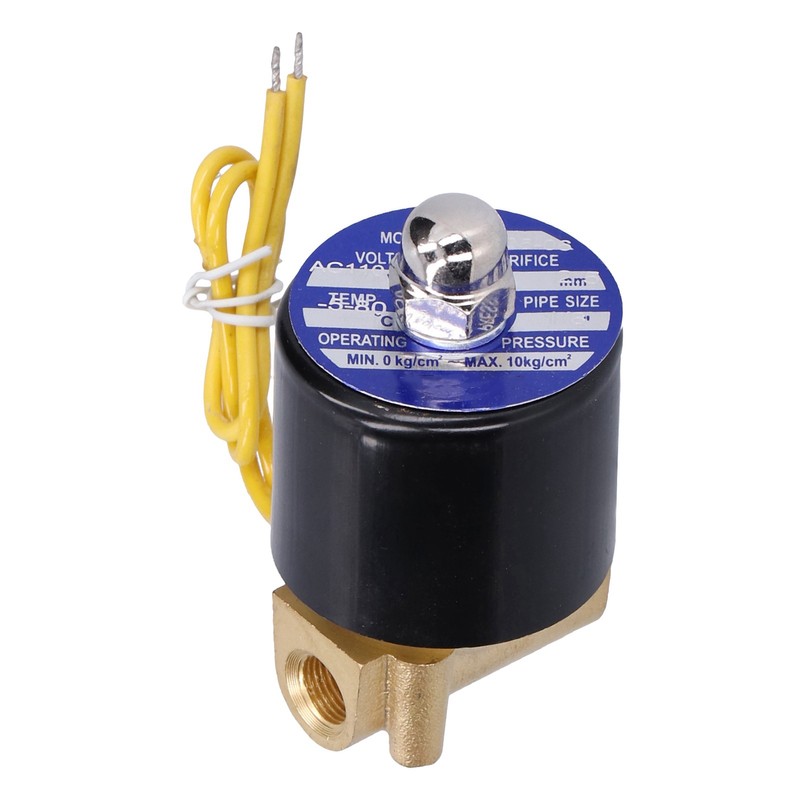 Electric Solenoid Valve Small Normally Closed for Water Air Diesel