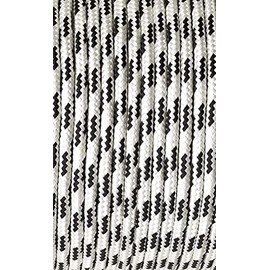 MarineNow Double Braid Polyester Low Stretch Sailing Rope Choose Size/Length/Color (8 mm (5/16"), 100 ft, Black Fleck)