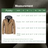 Pursky Mens Outdoor Recreation M65 Field Jacket Zip Up Coats
