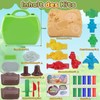 VBACALA Dough Set for Children, Dinosaur Children's Clay with Clay