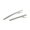VINGTAINE Metal Line Hair Clips, Set of 2, Beak Clips,