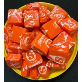 Starburst ALL ORANGE Fruit Chews BULK Candy - 1/2 POUND BAG BULK CANDY