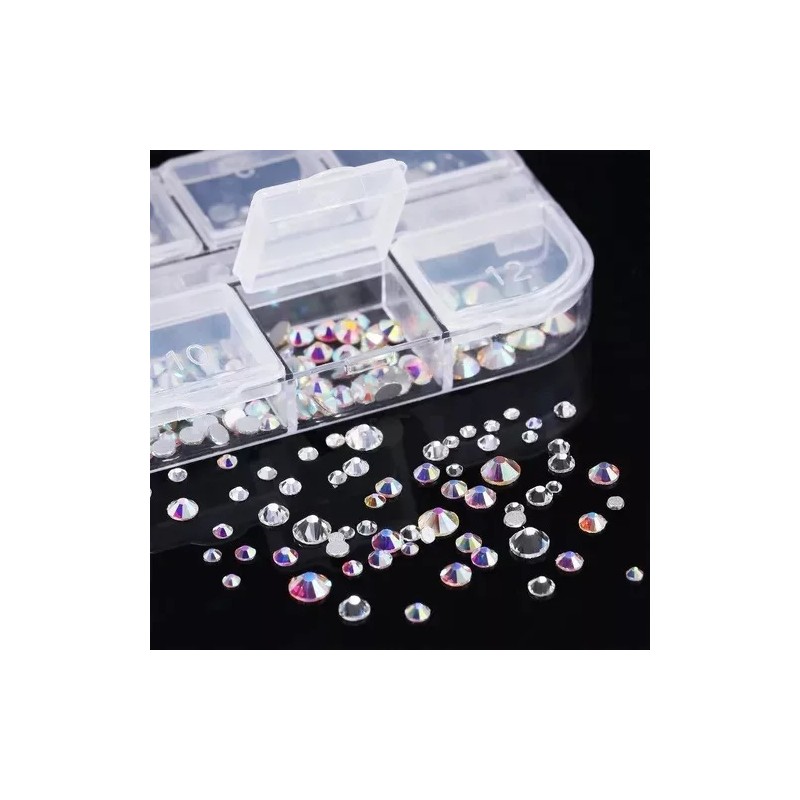 Dolores Piedra De Cristal Tornasol Super Calidad Nail Art En