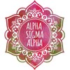 Alpha Sigma Alpha - Mandala Air Freshener - 2/Pack