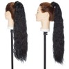 26 Inch One Piece Curly Wrap Around Ponytail Hair Extension