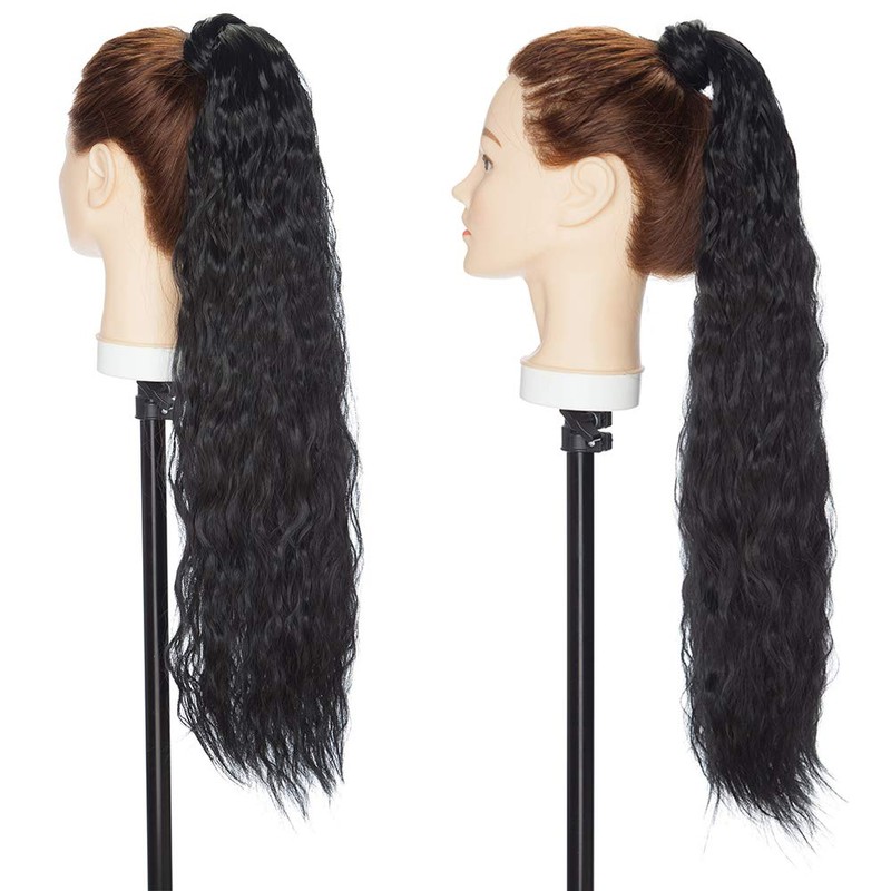 26 Inch One Piece Curly Wrap Around Ponytail Hair Extension