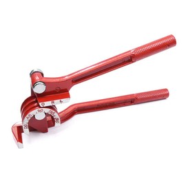 Tube Bender, Pipe Bender, For Manual Pipe Processing, Air Conditioning Piping, Core Pipe Bending, Plumbing Tool, Copper Pipe, Bending Tool, 180°, 0.32, 0.3, 0.4 inches (6 mm), 0.3 inches (8 mm), 0.4 inches (10 mm), Compatible with Sizes Red