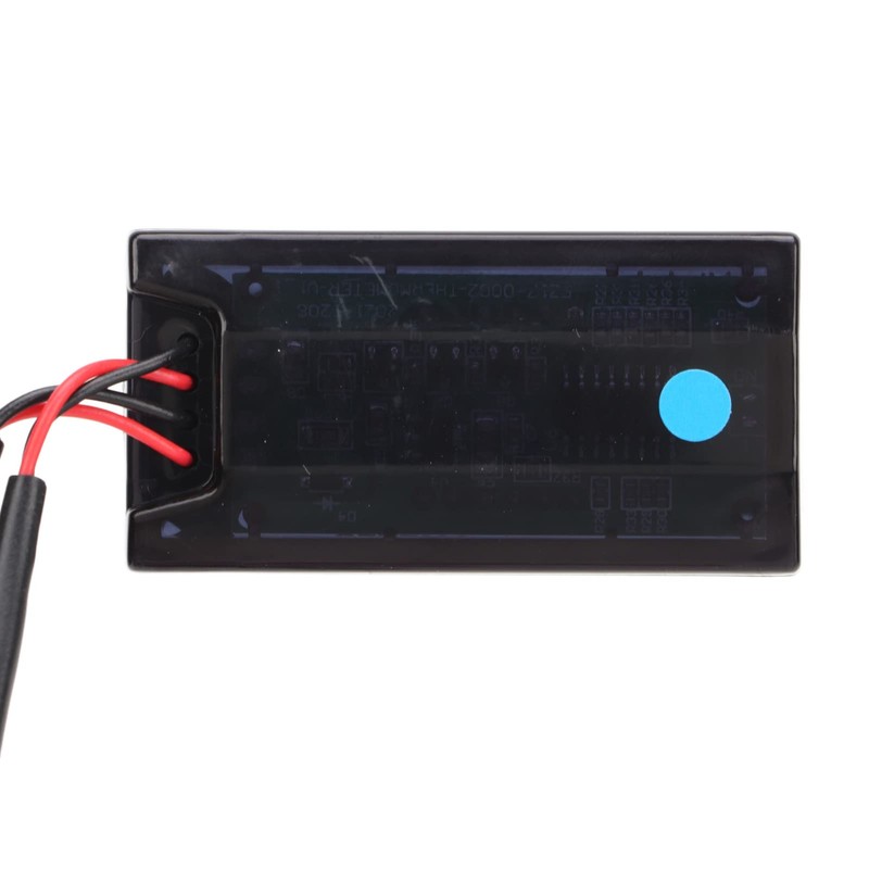 Motorcycle Digital Thermometer, DC 12V Ultra Thin Water Temperature Meter