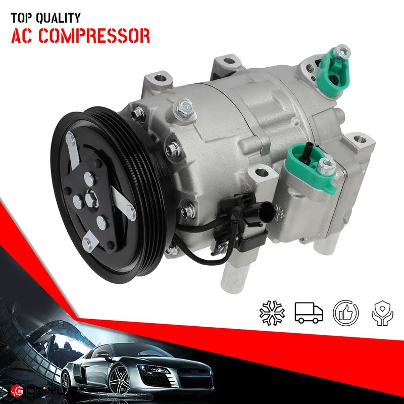 cciyu Air Conditioning Compressor 2007-2012 Fit for Hyundai Elantra 2.0L