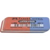 Eraser for Lead/Coloured Pencils, red/Blue, 50 x 18 x 8