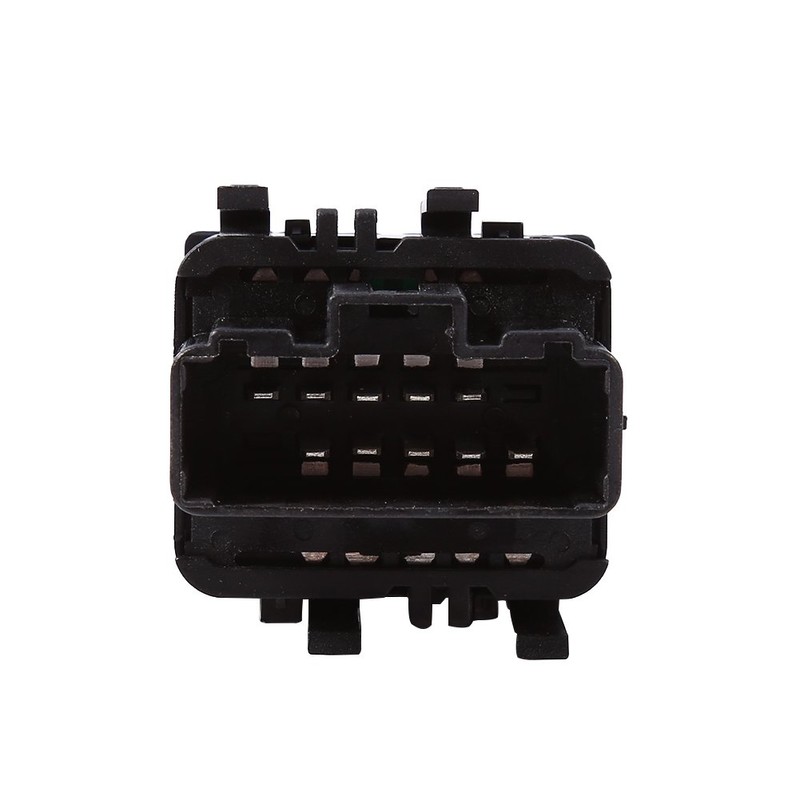 Qiilu 10Pin Window Electric Switch Regulator Double Switch Black Bottom