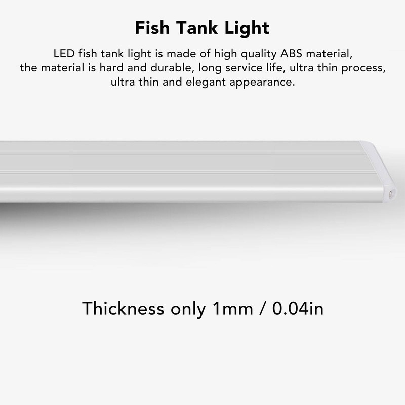 LED Fish Tank Light Ultra Thin High Brightness Button Switch