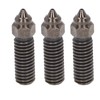 3PCS Hardened Steel Nozzles High Flow Nozzle Kit 3D Printer