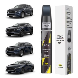 XNA Deep Crystal Blue Mica(42M) for Mazda Touch Up Paint, Car Scratch Remover for Nicks and Chips Repair, 2-In-1 Quick & Easy Fix Car Scratch Repair Kit with Exact Color-Matched