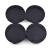 Wheel Center Caps 79mm 73mm 4pcs Black Wheel Cover Center