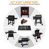 Tamfile Large 62 x 40 Inch Fire Pit Mat for