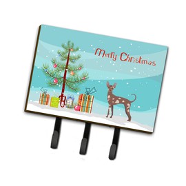 Caroline's Treasures Mexican Hairless Dog Christmas Tree Leash or Key Holder Hooks, Multicolor