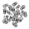 20PCS Beard Beads with Holes Dreadlock Ornaments DIY Vikings Beard