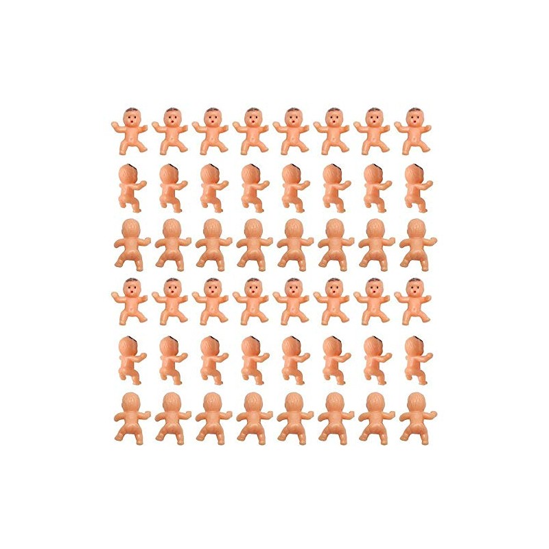 Mini Plastic Babies for Party Favor Decor Party Decorations Baby