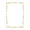 Maruai GP-SHA402 A4 Award Certification Paper, Gold Foil, 10 Sheets
