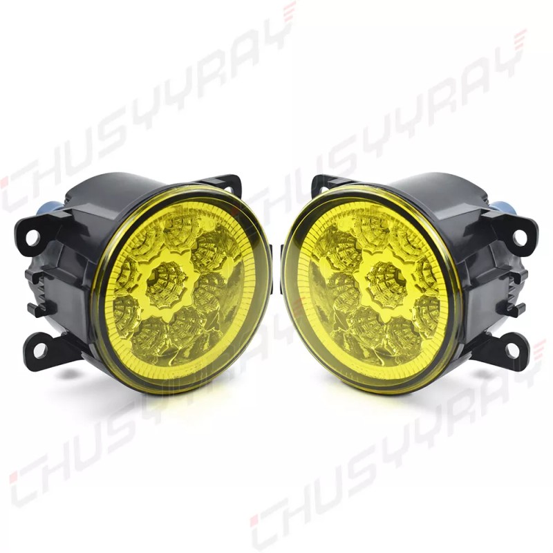 CHUSYYRAY Pair Bumper LED Fog Lights Driving Lamps For Lincoln