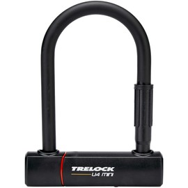 TRELOCK 2232025923 4016167067448 Steel Arch Lock U4 83x152 Diameter: 14mm, Black, 150 mm
