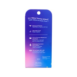 Schick Womens Hydro Silk TrimStyle Razor Bikini Trimmer (Pack of 2)