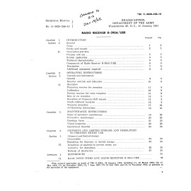 38 Page 1961 TM 11-5820-358-10 RADIO RECEIVER R-390A/URR Manual on Data CD