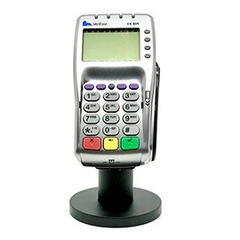Sturdy Metal Swivel Stand for Verifone VX805 - Complete Kit Includes Adhesive Glue Pad and Hardware