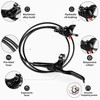 Hydraulic Disc Brake for Mountain Bikes – Single-Side Assembly with