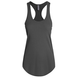 Ma Croix Essentials Womens Racerback Tank Top Active Yoga Gym Workout Jersey (Medium, 3hc01_Cool Gray)