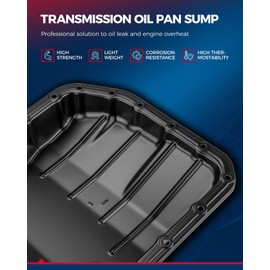 KAX 265-833 Transmission Oil Pan Replacement for 62TE 6-Speed Automatic Transmission, Chrysler Pacifica, 200, Sebring, Town Country, Dodge Avenger, Journey, Grand Caravan