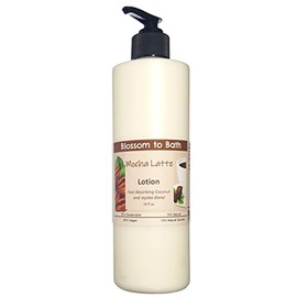 Blossom to Bath Mocha Latte Lotion (16 ounce) - Phthalate Free Fragrance - Absorbs Quickly with a Rich Chocolate Scent